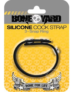 BLUSH NOVELTIES BONEYARD SILICONE COCKSTRAP