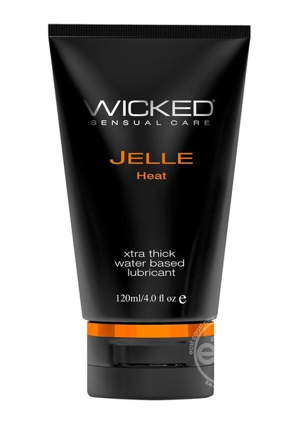 WICKED WICKED JELLE HEAT ANAL GEL 4 OZ