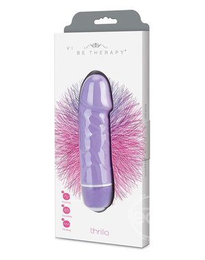VIBE THERAPY VIBE THERAPY THRILLA SILICONE MINI VIBRATOR PURPLE