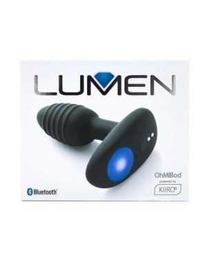 KIIROO KIROO OHMIBOD LUMEN SILICONE RECHARGEABLE BUTT PLUG