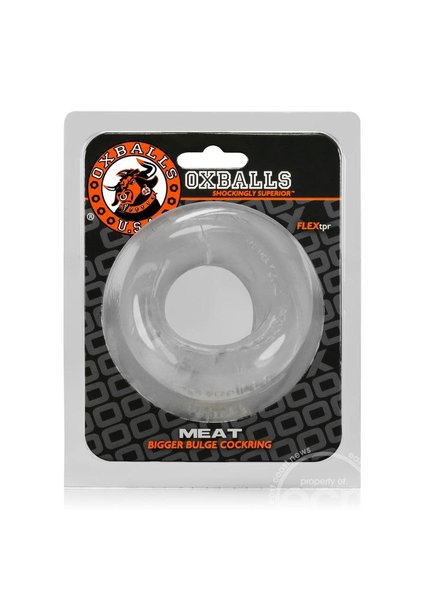 OXBALLS Meat Padded Cockring Clear