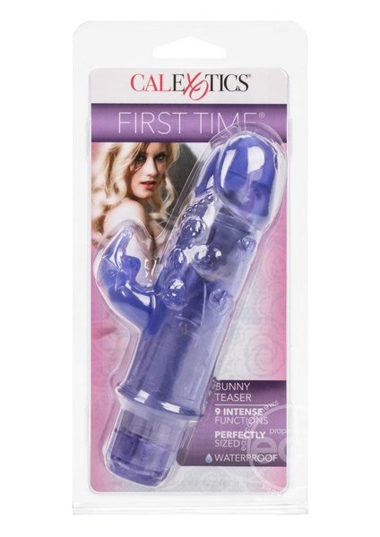 CalExotics First Time Bunny Teaser Vibrator Waterproof Purple