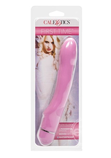 CalExotics FIRST TIME FLEXI GLIDER VIBRATOR PINK