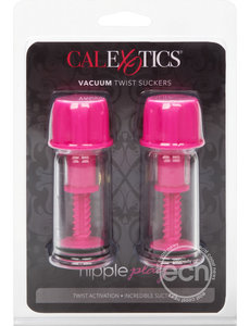 CalExotics NIPPLE PLAY VACUUM TWIST SUCKERS