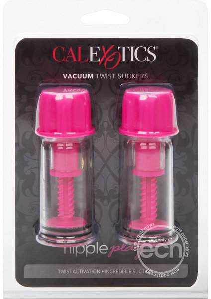 CalExotics NIPPLE PLAY VACUUM TWIST SUCKERS