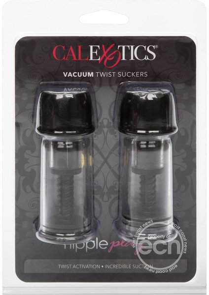 CalExotics NIPPLE PLAY VACUUM TWIST SUCKERS
