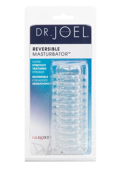 CalExotics Dr Joel Kaplan Reversible Masturbator Clear