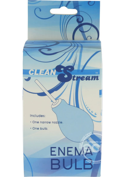 XR Brands Clean Stream Enema Bulb Red 8 Ounce