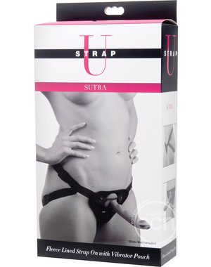 XR Brands STRAP U SUTRA HARNESS W VIBE POCKET