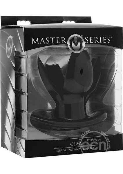 XR Brands Master Series Claw Expanding Anal Dilator Black