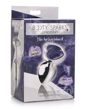 XR Brands BOOTY SPARKS AMETHYST HEART