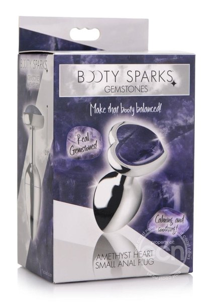 XR Brands BOOTY SPARKS AMETHYST HEART