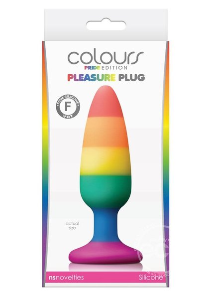 NS Novelties COLOURS PLEASURE PLUG PRIDE EDITION