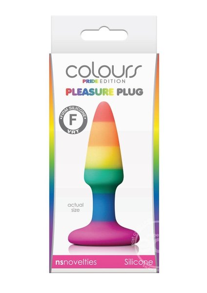 NS Novelties COLOURS PLEASURE PLUG PRIDE EDITION