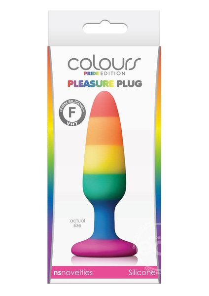 NS Novelties COLOURS PLEASURE PLUG PRIDE EDITION