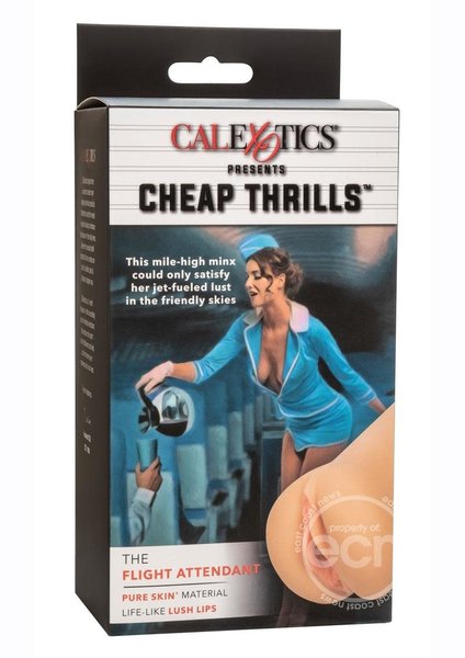 CalExotics CHEAP THRILLS THE FLIGHT ATTENDANT STROKER