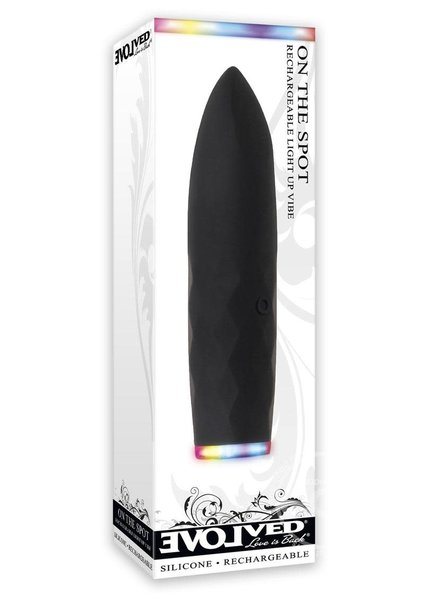 EVOLVED NOVELTIES EVOLVED ON THE SPOT LIGHT UP RECHARGEABLE BULLET