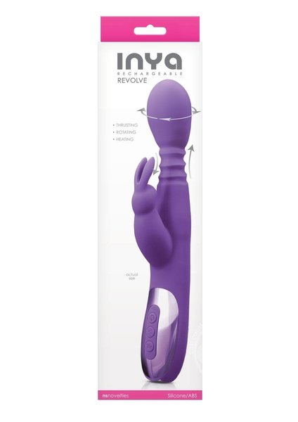 NS Novelties INYA REVOLVE THRUSTING ROTATING HEATING VIBE