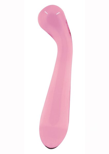 NS Novelties CRYSTAL PREMIUM GLASS G-SPOT WAND PINK