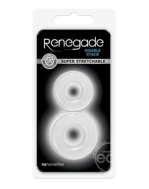 NS Novelties RENEGADE DOUBLE STACK CLEAR