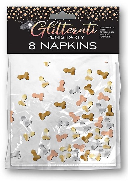 Little Genie Productions GLITTERATI NAPKINS 8PK
