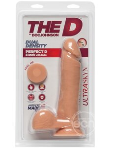 Doc Johnson THE D PERFECT D VANILLA 8"