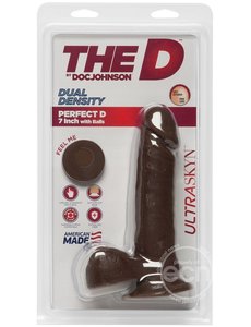 Doc Johnson THE D PERFECT D CHOCOLATE 7"