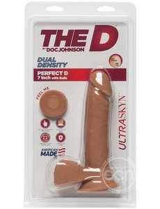 Doc Johnson THE D PERFECT D CARAMEL 7"