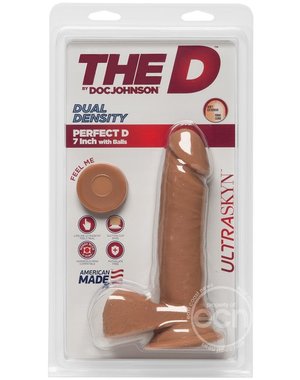 Doc Johnson THE D PERFECT D CARAMEL 7"