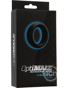 Doc Johnson OPTIMALE C-RING THICK BLACK