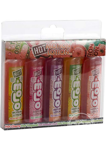 Doc Johnson HOT MOTION LOTION ASSORTED