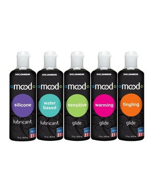 Doc Johnson MOOD ASSORTED 1oz 5 PACK
