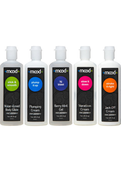 Doc Johnson MOOD PLEASURE FOR HIM ENHANCEMENT GELS 5 PACK