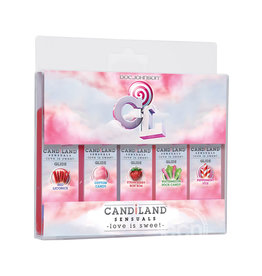 Doc Johnson CANDILAND SENSUALS FLAVORED ASSORTED 5 PACK