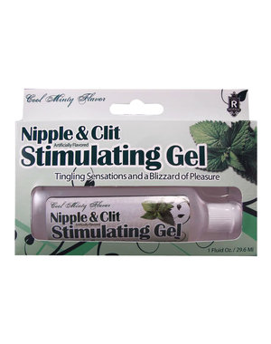 Doc Johnson NIPPLE AND CLIT STIMULATING GEL TINGLING MINT 1oz