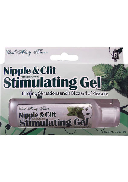 Doc Johnson NIPPLE AND CLIT STIMULATING GEL TINGLING MINT 1oz