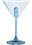 Hott Products Light Up Martini Weenie Glass Blue