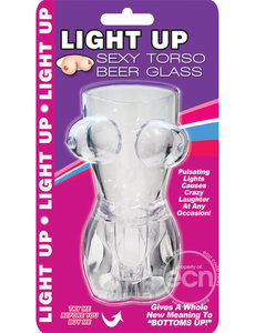 Hott Products LIGHT UP SEXY TORSO BEER GLASS