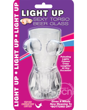 Hott Products LIGHT UP SEXY TORSO BEER GLASS