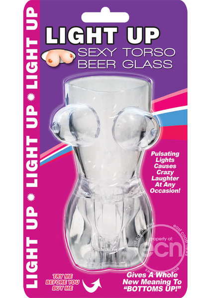 Hott Products LIGHT UP SEXY TORSO BEER GLASS