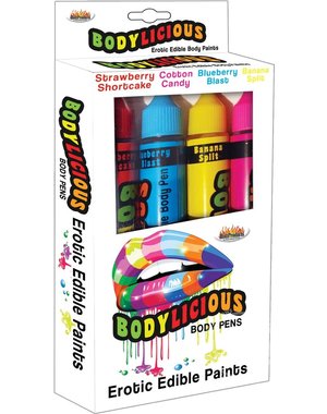 Hott Products BODYLICIOUS BODY PAINT 4PK