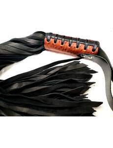 FETISH MAFIA FETISH MAFIA OSTRICH OVERLAY TAN/BLACK