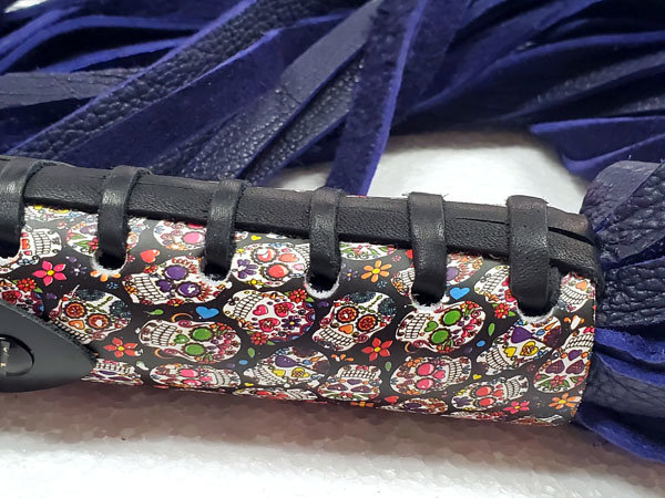 FETISH MAFIA FETISH MAFIA CANDY SKULLS OVERLAY DARK PURPLE