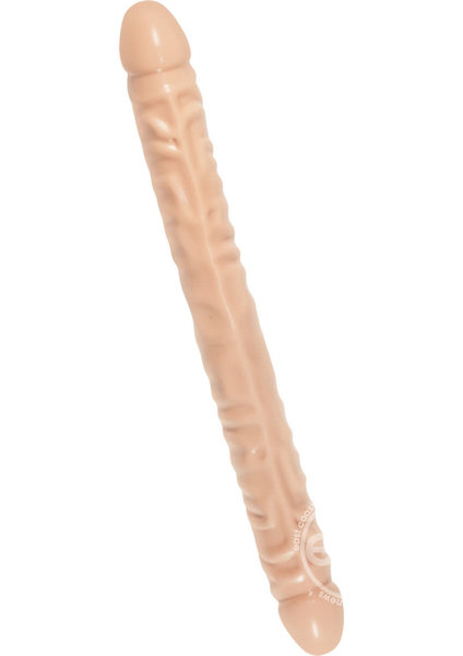 Doc Johnson VEINED DOUBLE HEADER 18" FLESH