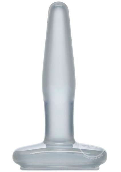 Doc Johnson CRYSTAL JELLIES CLEAR BUTT PLUG