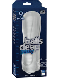 Doc Johnson BALLS DEEP STROKER PUSSY