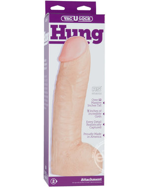 Doc Johnson VACULOCK HUNG 12.5" FLESH