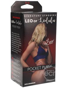 Doc Johnson SIGNATURE STROKERS LEO OF LEO LULU POCKET PUSSY