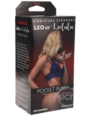 Doc Johnson SIGNATURE STROKERS LEO OF LEO LULU POCKET PUSSY
