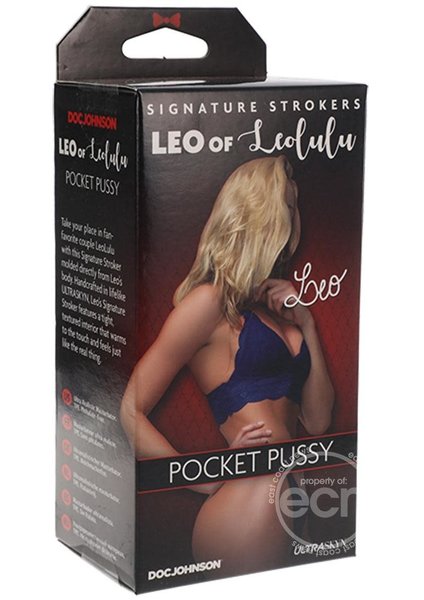 Doc Johnson SIGNATURE STROKERS LEO OF LEO LULU POCKET PUSSY